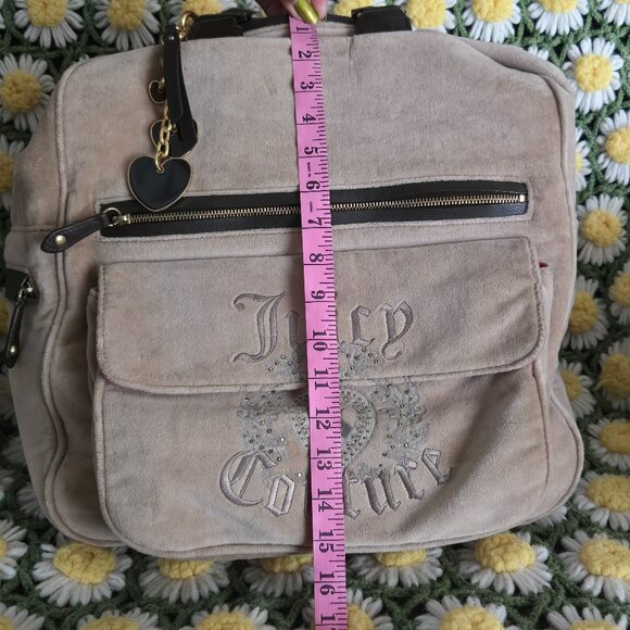 Juicy Couture Velour Backpack - Picture 11 of 15